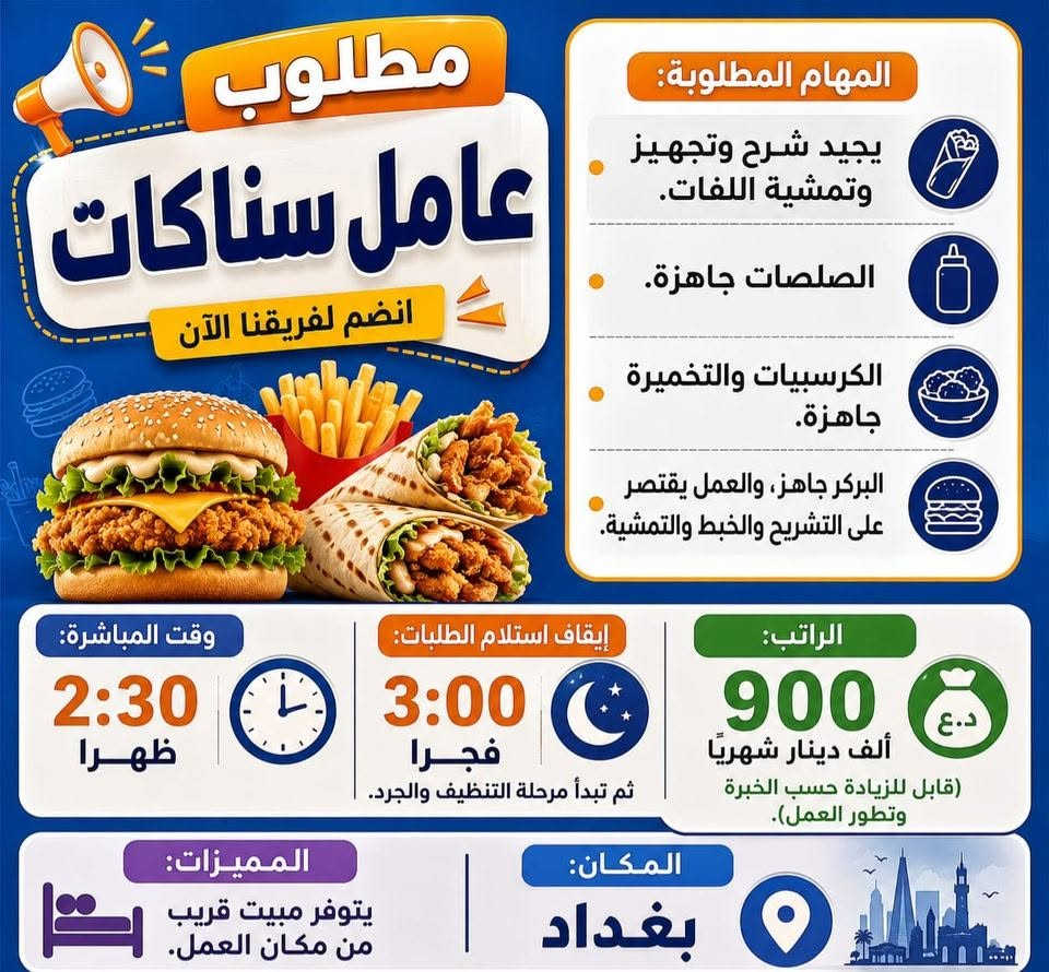 للاستفسار والتواصل عن طريق الواتساب.***********
