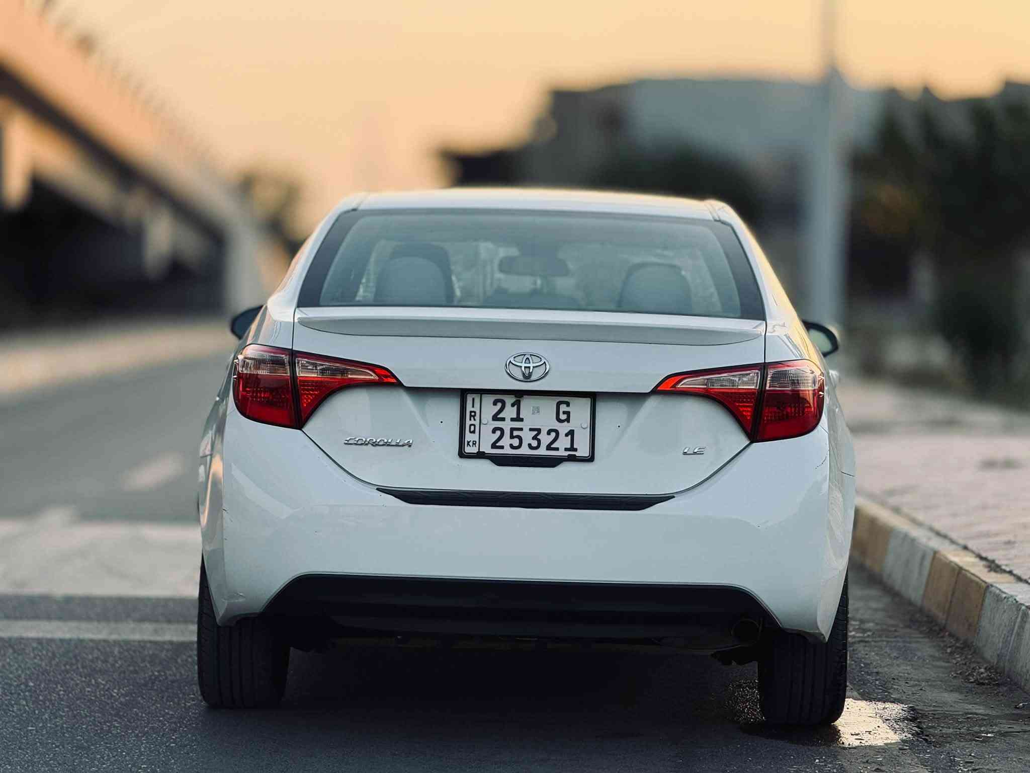 كورلا 2017  COROLLA
   كليـــــن تايتل ✔️
   أبيض ثلجـي ✔️

المواصفات
- تحكم سترين جهتين
- تثبيت سرعة
- تبريد بيانو 
- تبريد ثلج 
- رادارات
- حجر بيئه 
- بلاجكتورات
- ويل كروم
- طخم تايرات جديد
- ⁠محرك 18 دوش المرغوب
- ⁠ماشي 91 الف ميل 
- سنويه لـ 2029
- ﻿تحديد مسار طريق
- ﻿﻿قيادة ذاتيه
- ﻿﻿قرائة علامات الطريق المرور
- ﻿﻿كيجات ديجتل
- ﻿﻿كامره خلفيه دوار
- ﻿﻿لايت زينون عالي ناصي
- ﻿﻿بروجكتر لد زينون
- ﻿﻿حساس اطار
- ﻿﻿حساس مطر
- ﻿﻿مانع انزلاق
- ﻿﻿ايفو مود
- ﻿﻿مود درايف
- ﻿﻿تحكم الستيرن كامل
- ﻿﻿ويل كب 
- ﻿﻿رقم سليمانيه
السعر : 152 بيه مجال 
العنوان : كركوك
رقم الموبايل : ***********
