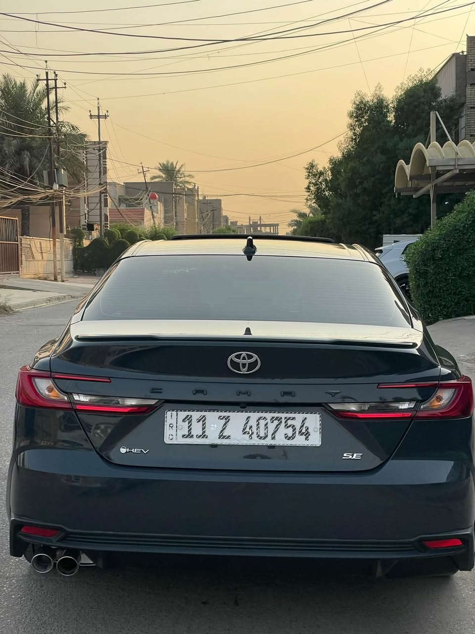 كامري هايبرد • ٢٠٢٥ • رقم بغداد