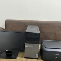 حاسوب ديل 790 • طابعة كانون 6020 • ميزان سليم