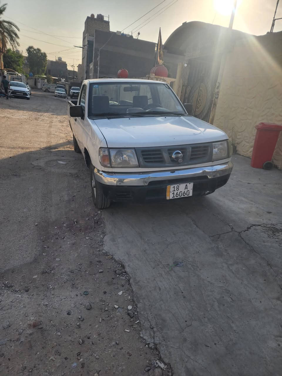 بيكم نيسان  شبوط 2002
رقم بابل شكل جديد 
كير محرك  مكفول 
تخم  تايرات جديد 
خمسة حلقة 
رقم هاتف ***********
مكان بغداد جميلة اولى
تضرب تراي من بغداد الى مصر 🇪🇬 
يم هرامات
