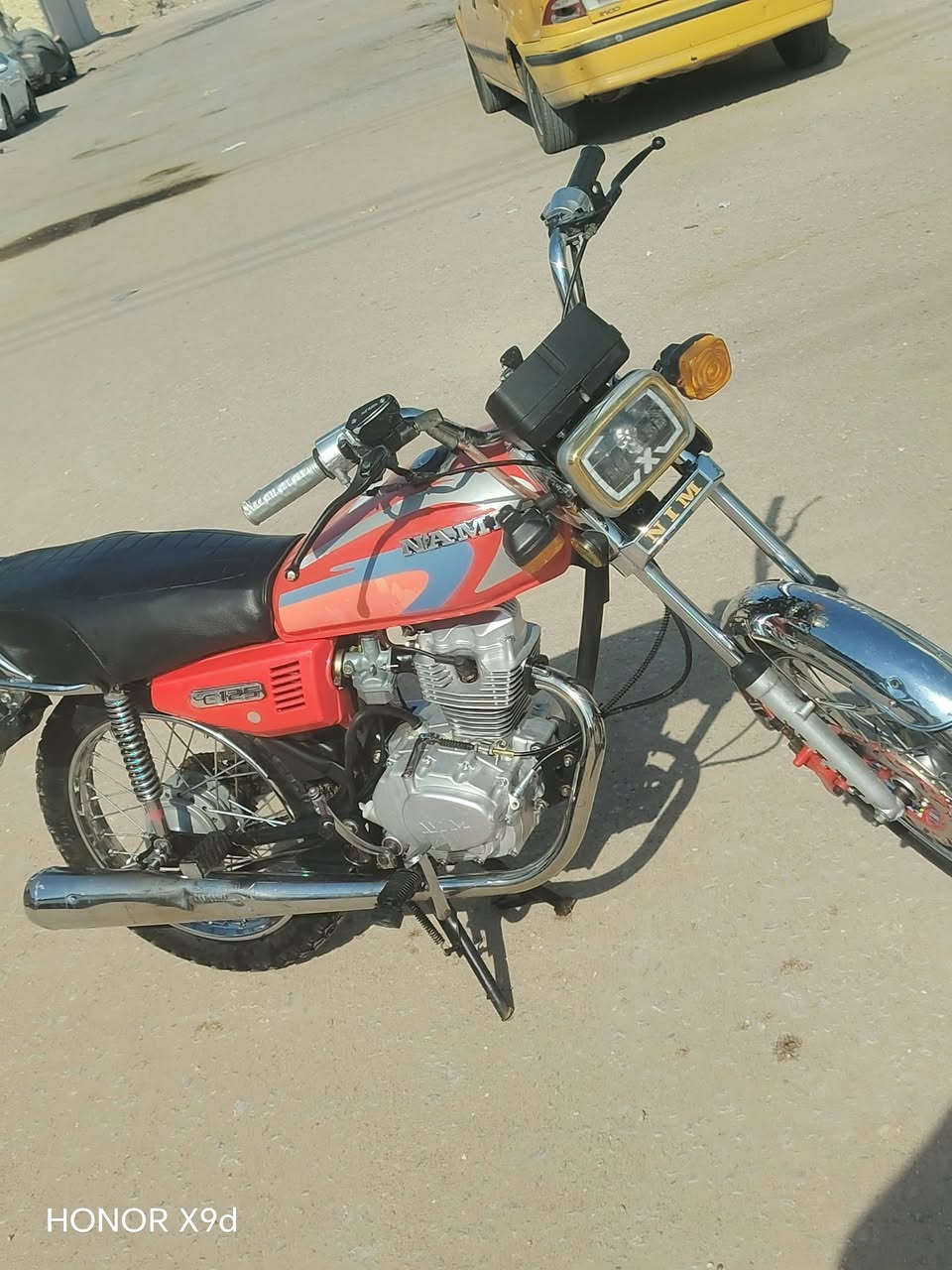 السلام عليكم دراجه 23اوراق اصولي مداور من الوكيل وكيله العارضي اصولي موسكنر الشراي بي خير او يدلل سعره 725هاذه رقمي ***********

