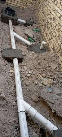 تأسيس ماء • كهرباء ومجاري • بإشراف مهندس