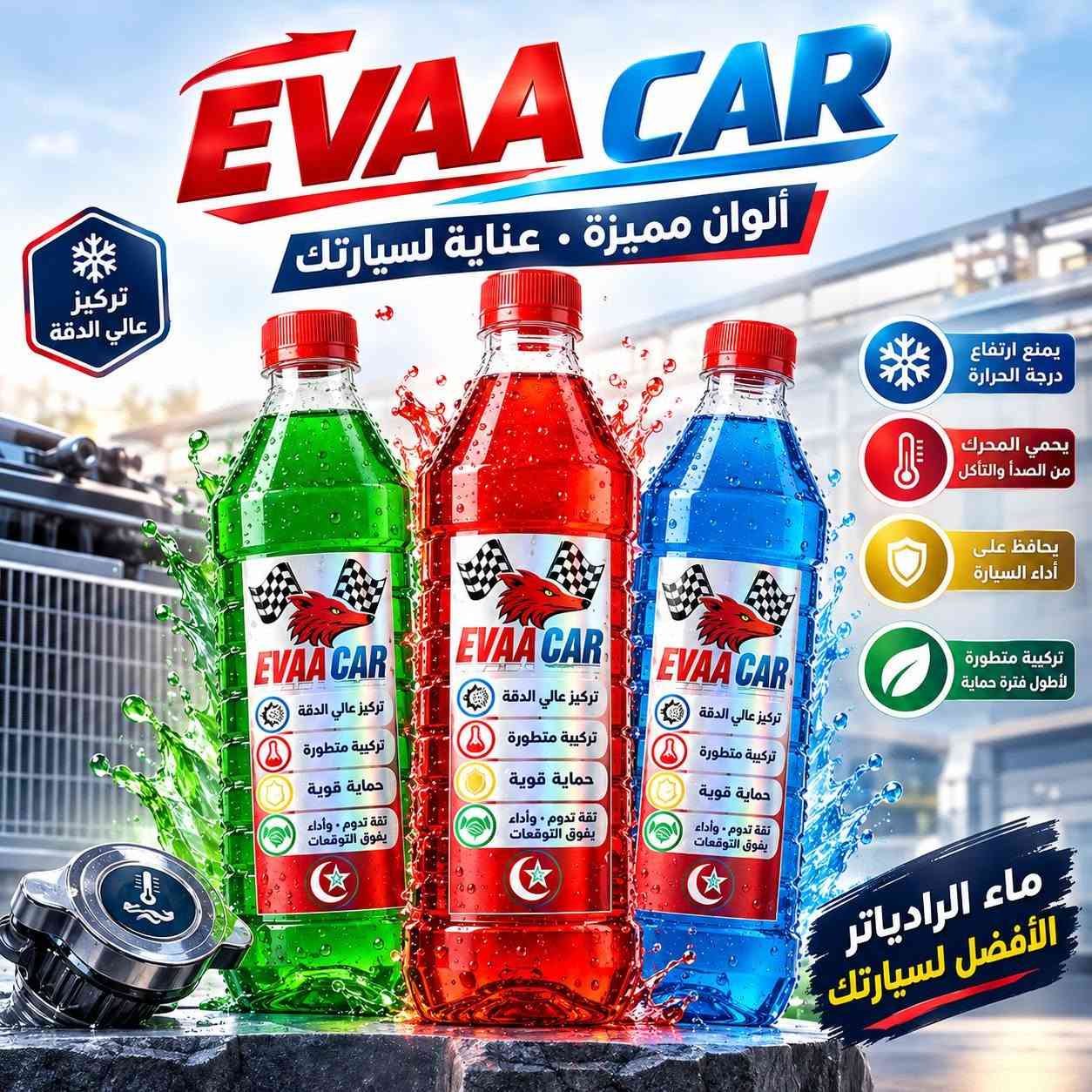 ماء رادياتير • ١لتر • جملة