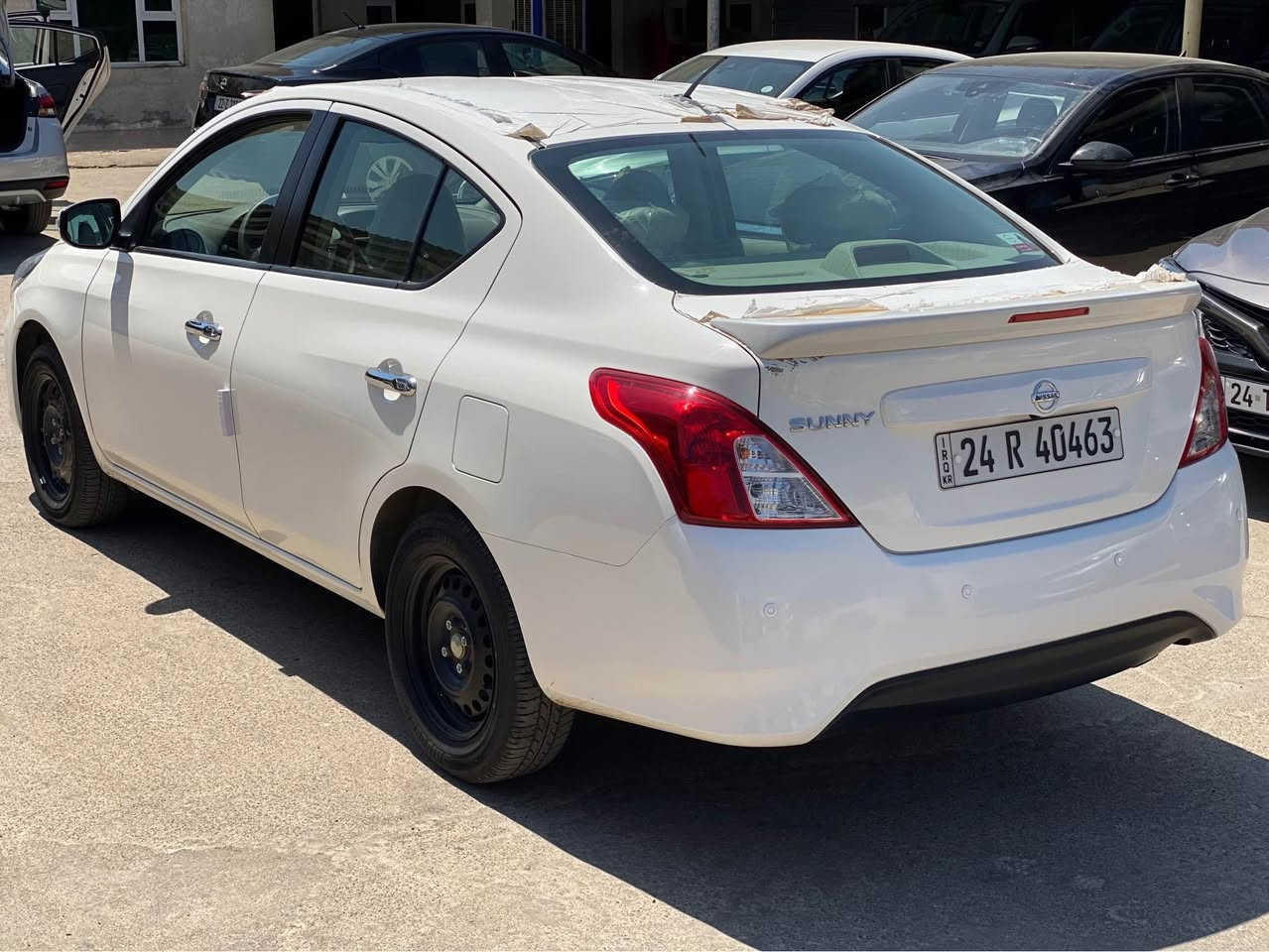 NISSAN SUNNY 2025
نيسان سنى ٢٠٢٥
سيارة شركة كلين تايتل زيرو
مرقم كامل تحويل  وغرامة شرط
بدون صبغ بدون ارباك بدون تعديل مكفولة من كل شيء دعامية ل دعامية شرط سيارة ماشي زيرو ٨٦٥ كيلو فقط ما واصل الف 
سعر سيارة134 ورقة و مجال جدا بسيط 
*********** كورك و واتساب اكر, نينوى
