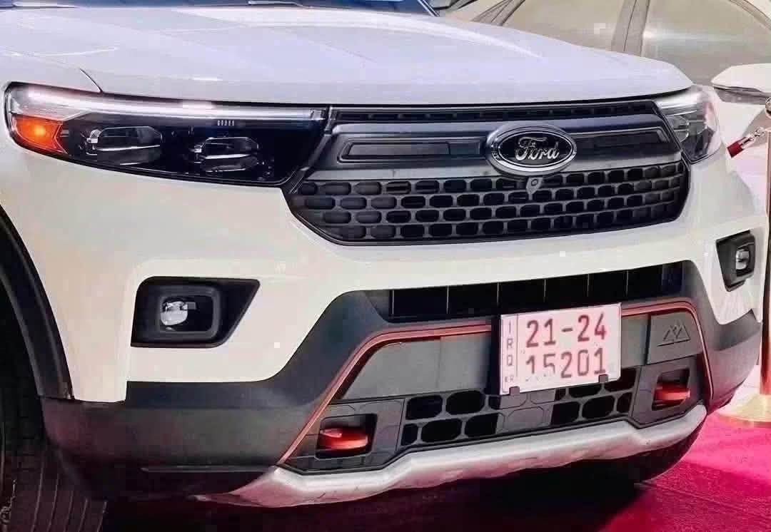 ﷽

السيارة مرقمة أربيل ( رقم وسنوية جديد )

(مجموعة شركات فراس الحمداني اربيل شارع ١٠٠ م )

Ford Explorer Timberline 4WD

الموديل : 2022

اللون : ابيض

السعر :  27,500 $$

 العداد :  30,000 مايل

 حجم المحرك : 4 سلندر (2,3L تيربو )

الضرر : كما موضح في الصور 
رقم الشاصي مرفقة مع صور الحادث

المواصفات : Timberline

دبل اكسل 4WD
بصمة تشغيل 
كاميرة امامية و خلفية( 360 )
بصمات ابواب 
كراسي جلد لون زيتوني 
كراسي تدفئة 
كراسي خلفي كهرباء 
شاشه سوني لمس كبيره  
صندوق كهربائي  
كشنات كهربائي 
كشنات تدفئة 
ستيرن تدفئة 
حساسات امامي وخلفي 
تشغيل عن بعد 
بصمة ترحيب 
عدد المقاعد (7) راكب 
رادار  وحساس امامي وخلفي
كشافات 
بريك بصمة Auto stop  
دبل صالنصه
ويل كبير حجم 20
اشاير بالمري 

العنوان : 

اربيل شارع ١٠٠ م 

‏‎شركة فراس الحمداني 

‏‎مقابل شركة العامة لتجارة المواد الغذائية

‏‎للاتصال والاستفسار

حواس ( اتصال + واتساب )

***********
***********
‏‎
زيد

***********
