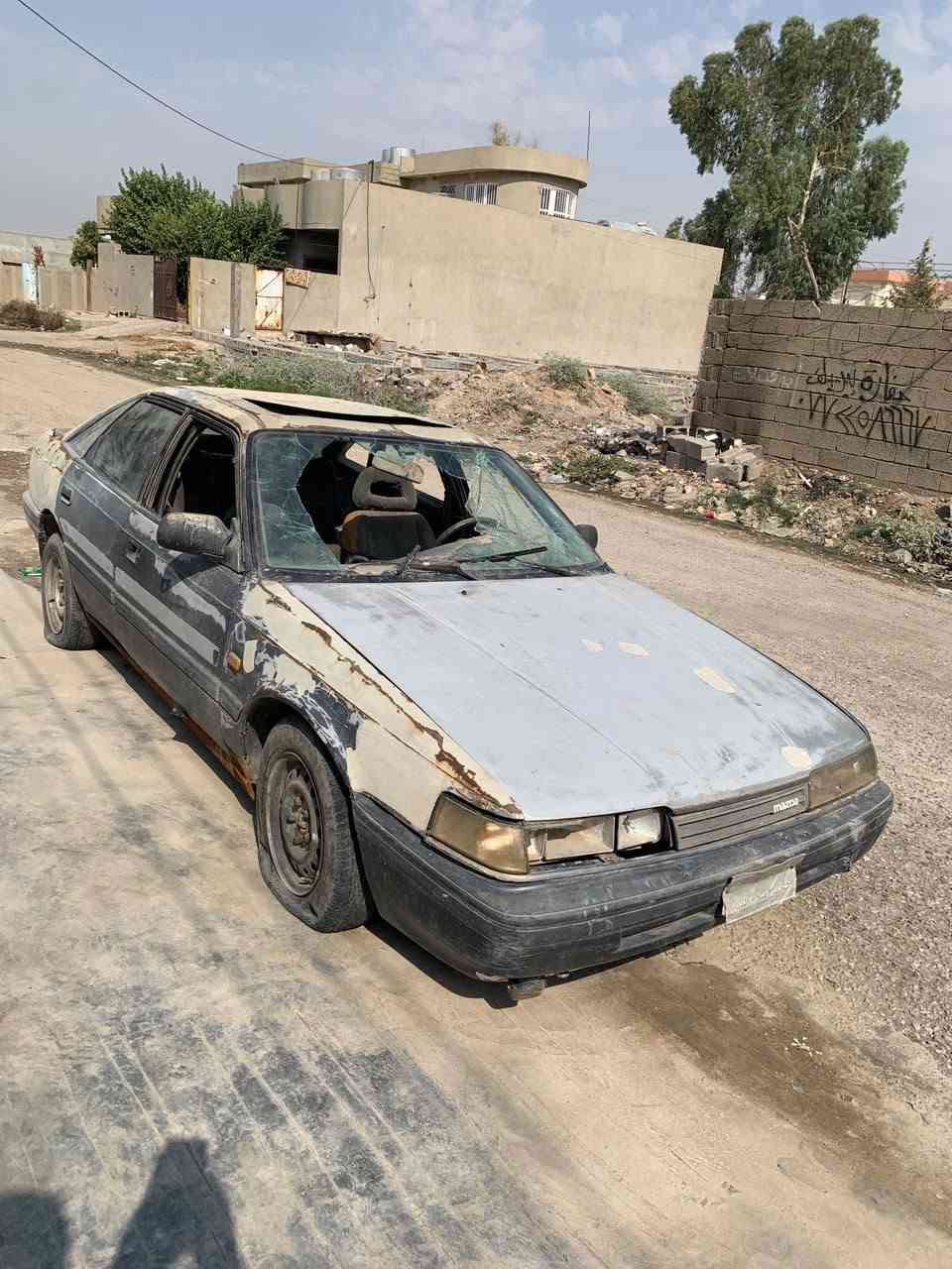 مازدا 626 موديل 91 فحص صلاح الدين سنوية خضرة ساقطة 2022 صاحبه بسامراء گير ومحرك مابي شي السيارة بيها شورت بالكهربائيات-تريد تعمرها تريدها قطع غيار.سعرها 10 ورقات مكاني كركوك الفيلق ***********
