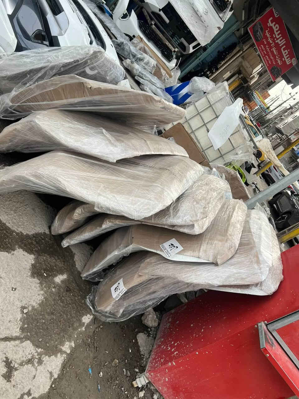 محل عادل
(للأدوات الاحتياطية قطع غيار السيارات الخليجي والهندي والأمريكي )
العنوان بغداد / سوق بغداد 
الاستفسار :
***********
***********

نص مكتوب في الصور:
- إعلان هام لمحَل عادل لبيع قطع غيار السيارات الكورية تشكيلة كبيرة ومتنوعة من قطع غيار السيارات الكورية أصلية - استيراد - جودة عالية جام سقف بانوراما تكم أمامي وخلفي سقف كامل جام خلفي أبواب كاملة هياكل أمامية كتف تكم حديد دوسات تحت الأبواب (حديد) وأيضاً العديد من قطع الهياكل الأخرى بغداد - شارع النضال مقابل وزارة الصناعة محَل عادل لقطع غيار السيارات الكورية *********** *********** توفر كميات كبيرة وموديلات متعددة أسعار مناسبة شحن إلى جميع المحافظات