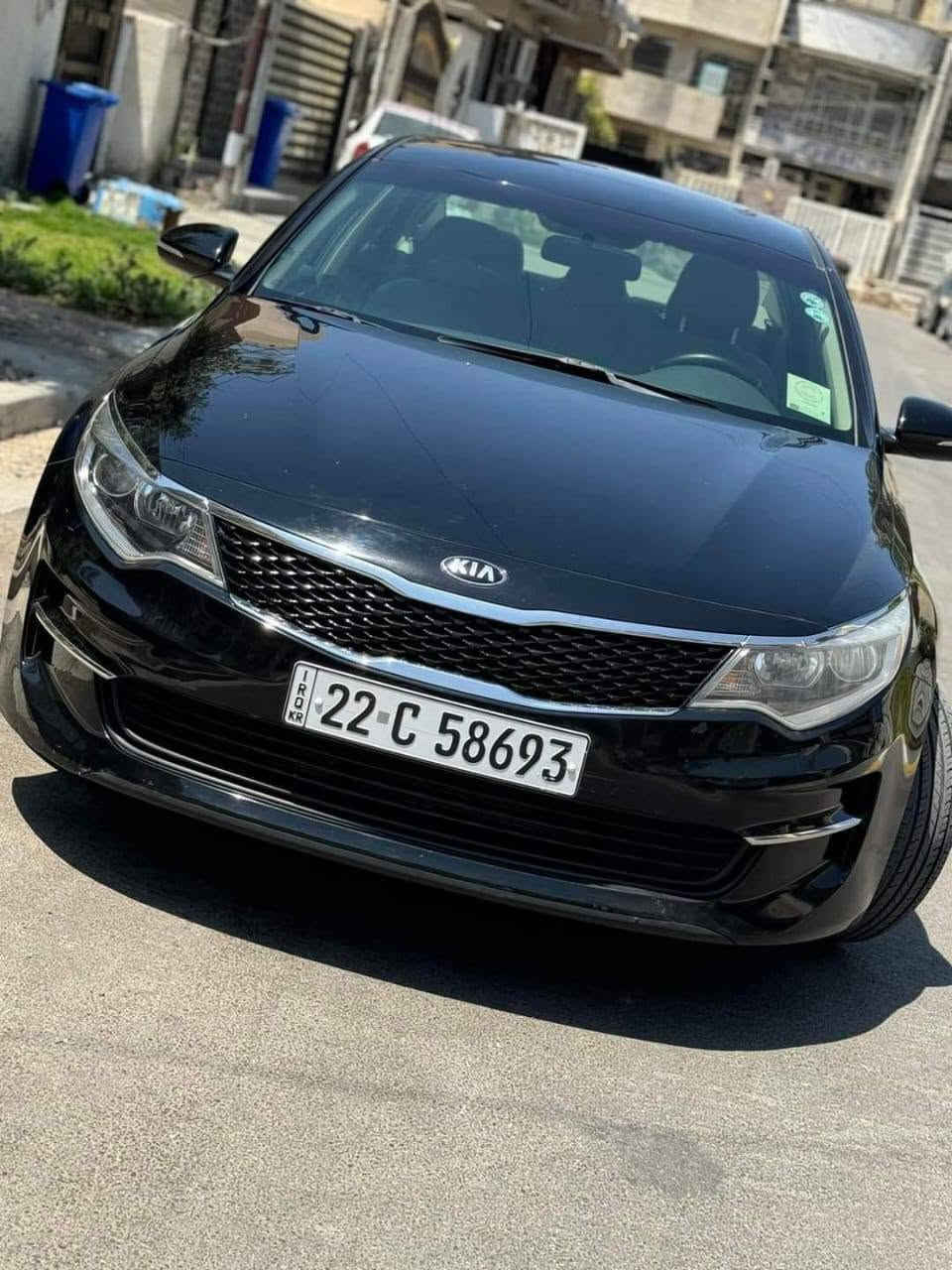 السلام عليكم
اوبتيما 2017 باسمي رقم اربيل 
مواصفات fe حادثها موضح بالصور وبيها بارد بالصندوق 107  وبيها مجال بسيط
***********
