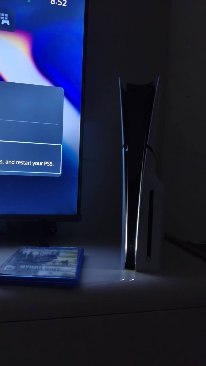 السلام عليكم
Ps5 slim 
اوربي نظافة فووول كامل ملحقات ضمان سنة باقي ٧ اشهر سوفتوير من الخيال ستور (عمارة الجادرجي)
جهاز نظافة فول الفول تجي تفحص وتشوف بعينك
+يو بي اس فاربر ١٥٠٠
+قرص Dying light هدية
السعر ٨٥٠
مكاني الشعب او حي اور 
واتس اب ***********
