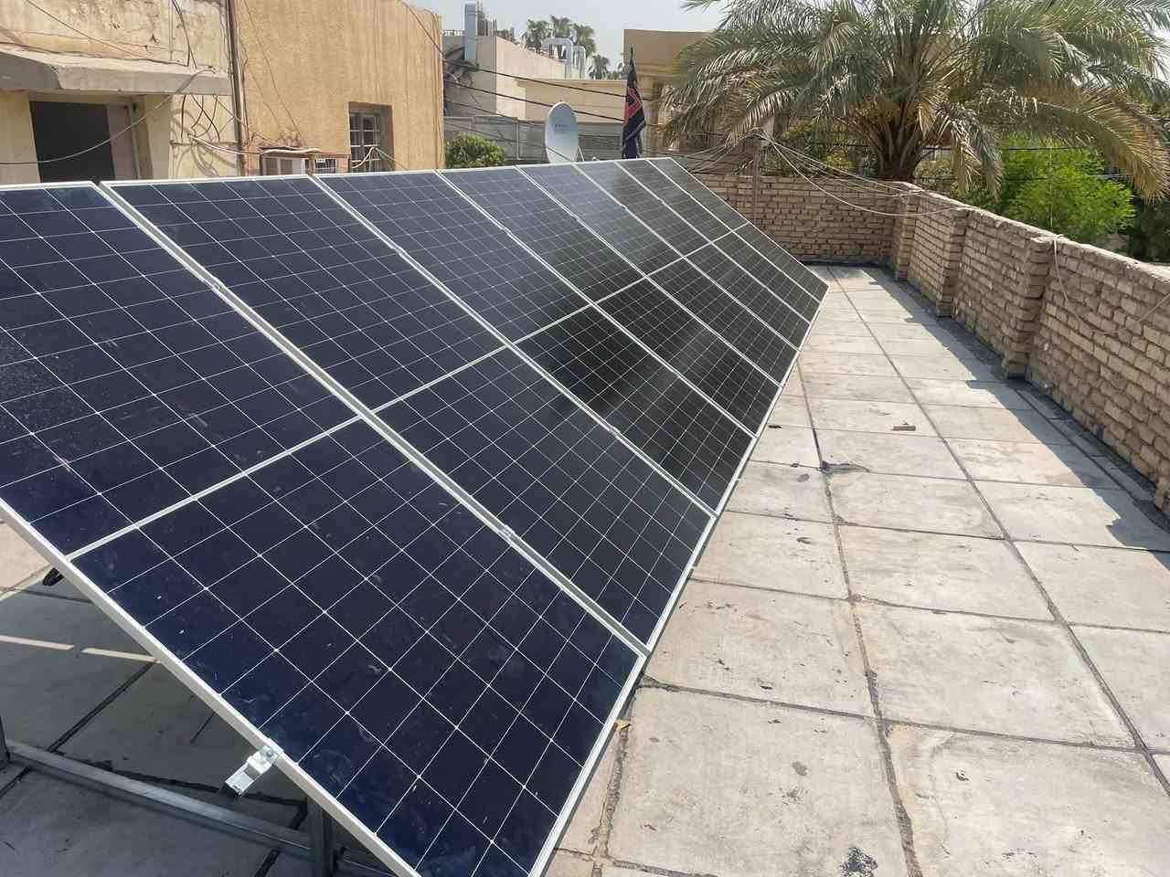 طاقة شمسية • تنصيب • ٥-٢٠٠ أمبير