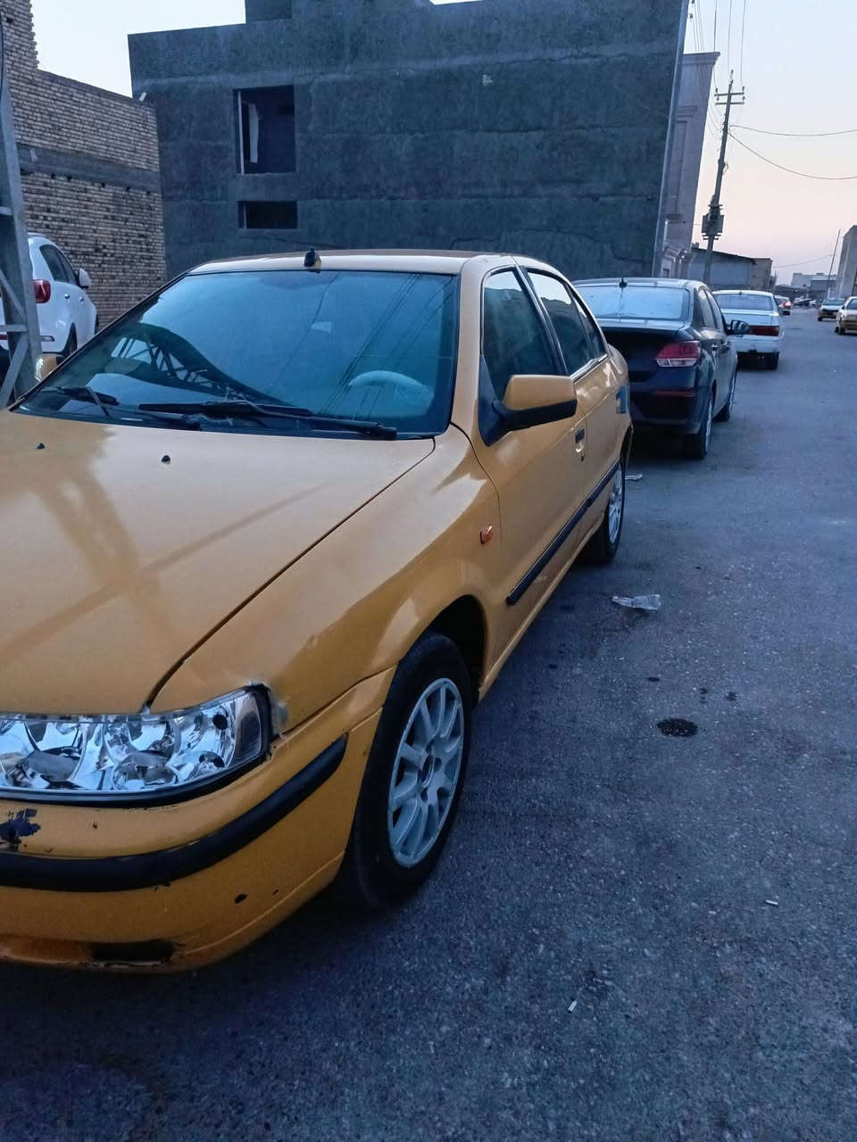سلام عليكم سمند موديل 11 بلاد سيارا جاهزه كبل للشارع كهربائيات كله شغاله. تبريد  طخم تاير  حداديه زينه رقم ذي قار مصفرا هيئه وغرامات  للمراوس ***********
