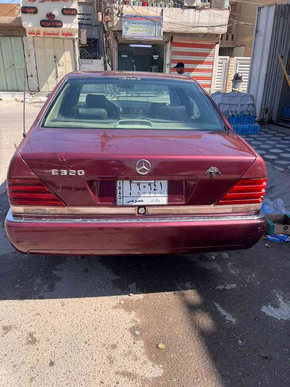 السلام عليكم 
مرسيدس شبح موديل 94 سياره جاهزة جديده كير ومحرك بلادي مشروع وطني تحويل ثاني يوم تخم تاير بانورما كشنات كهربائي كعده رئاسيه رايدها بـ70 وبيها مجال او مراوس مكاني بغداد الامين الثانيه 
رقم الهاتف ***********
