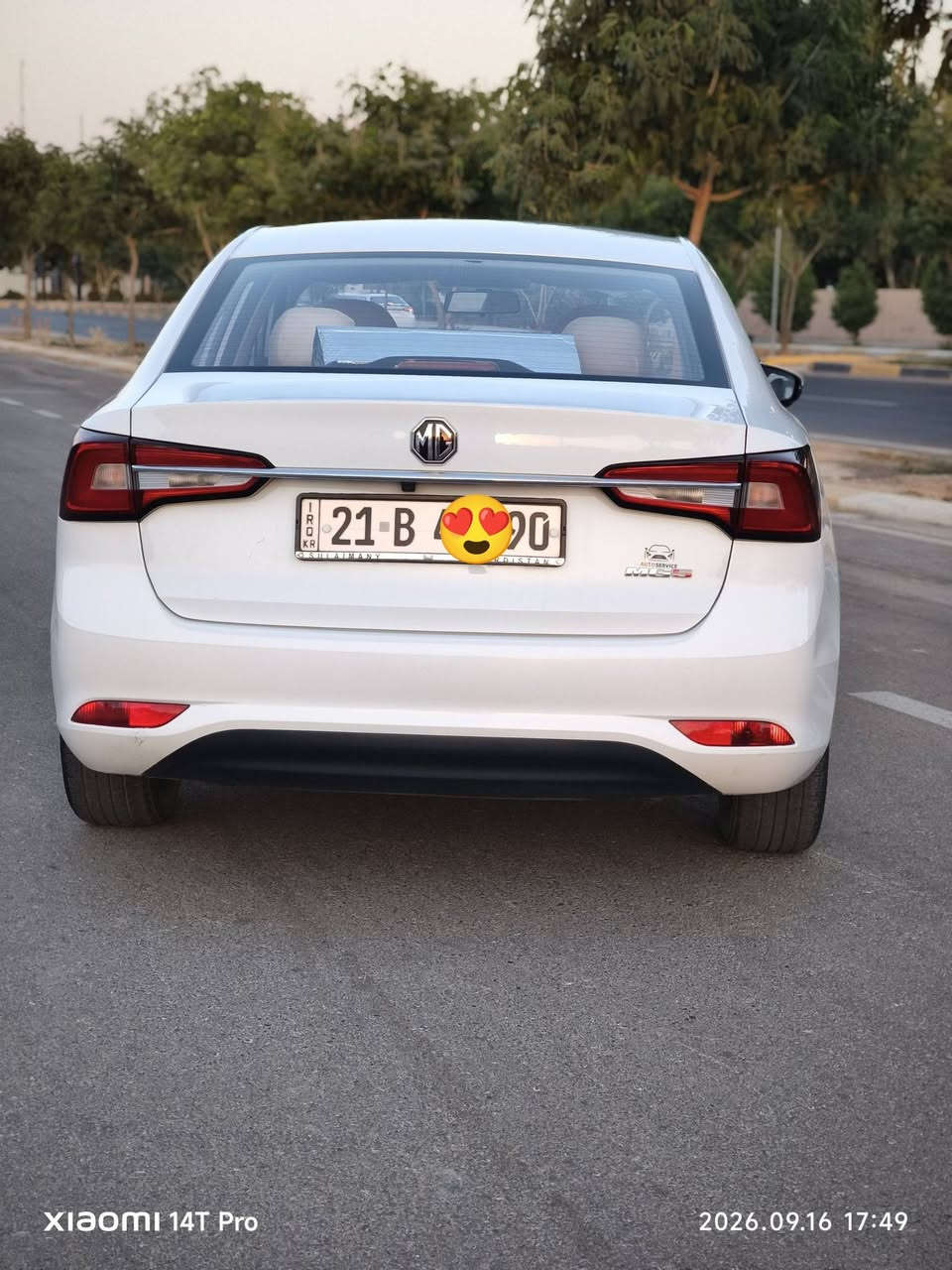 mg5 2023 automatic
فوول مواسەفات 
32500 هەزار کیلۆمەتر ڕۆشتووە 
سڵایدە ،8 کامێرا پێش و دوا و لا تەنیشتەکان ، کامێرای ۳٦٠  ، ئاوێنە شەفت ، ۲ بەسمە ، کوشن جلد ، حاسە ، تحدید سورعە، برێک بەسمەو ئۆتۆ هۆڵد 
هیچی پیوە نیە نە تەعدیل نە سوبخ نەخۆڕاو نیەتی ، ماشەڵا لێبی 

ژم، *********** مشتەریت تەلەفون بکە خزمەتەکەم
شون کەلار

نص مكتوب في الصور:
- XIAOMI 14T Pro 2026.09.16 18:04
- Xiaomi 14T Pro 2026.09.16 18:03
- Xiaomi 14T Pro 2026.09.16 17:53
- XIAOMI 14T Pro 2026.09.16 17:49
- XIAOMI 14T Pro 2026.09.16 17:56