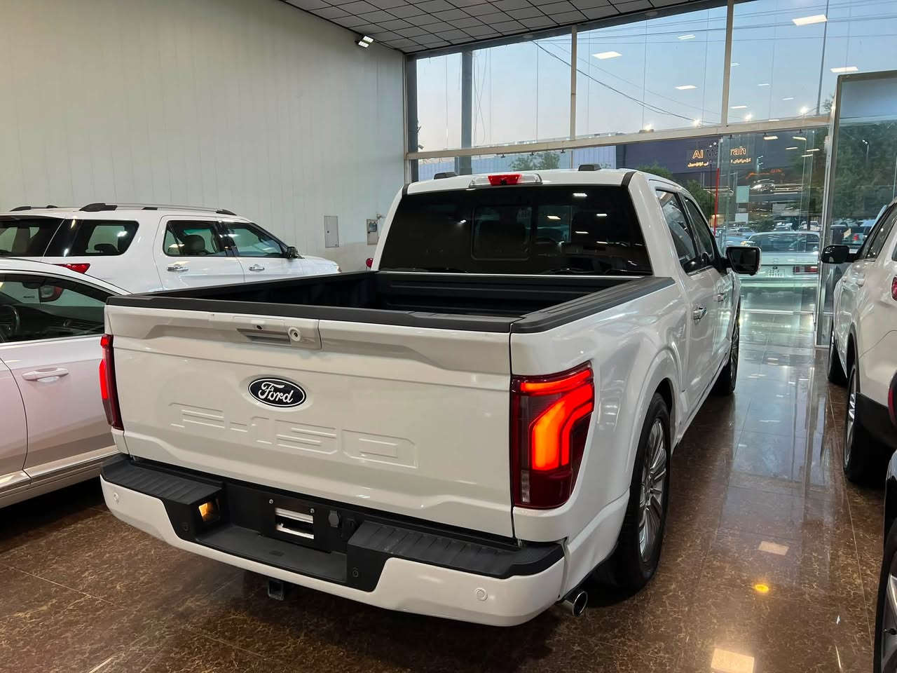FORD F150 PLATINUM 3.5 HYBRID 

موديل: 2024
وارد: امريكي
رؤيشتن: 36,000مايل
نرخ: 45,000$
مؤبايل📞: ***********
***********
ناونيشان:هةولير _معرض هاشم للسيارات 
شةقامي ١٠٠م بةرامبةر دائيرةي گمرگ سيارات

‏HASHM_FOR_CARS___هاشم للسيارات 

موديل: 2024
وارد: امريكي
ماشي: 36,000مايل
السعر: 45,000$
تلفون📞: ***********
***********
العنوان:اربيل _معرض هاشم للسيارات 
شارع ١٠٠م مقابل دائرة كمرك سيارات 

‏HASHM_FOR_CARS___هاشم للسيارات

نص مكتوب في الصور:
- 98547445X