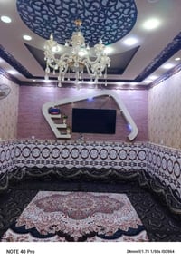 "سلام عليكم فله للبيع 600متر مساحه البناء 300 طابو زراعي صرف عراقي طاب...