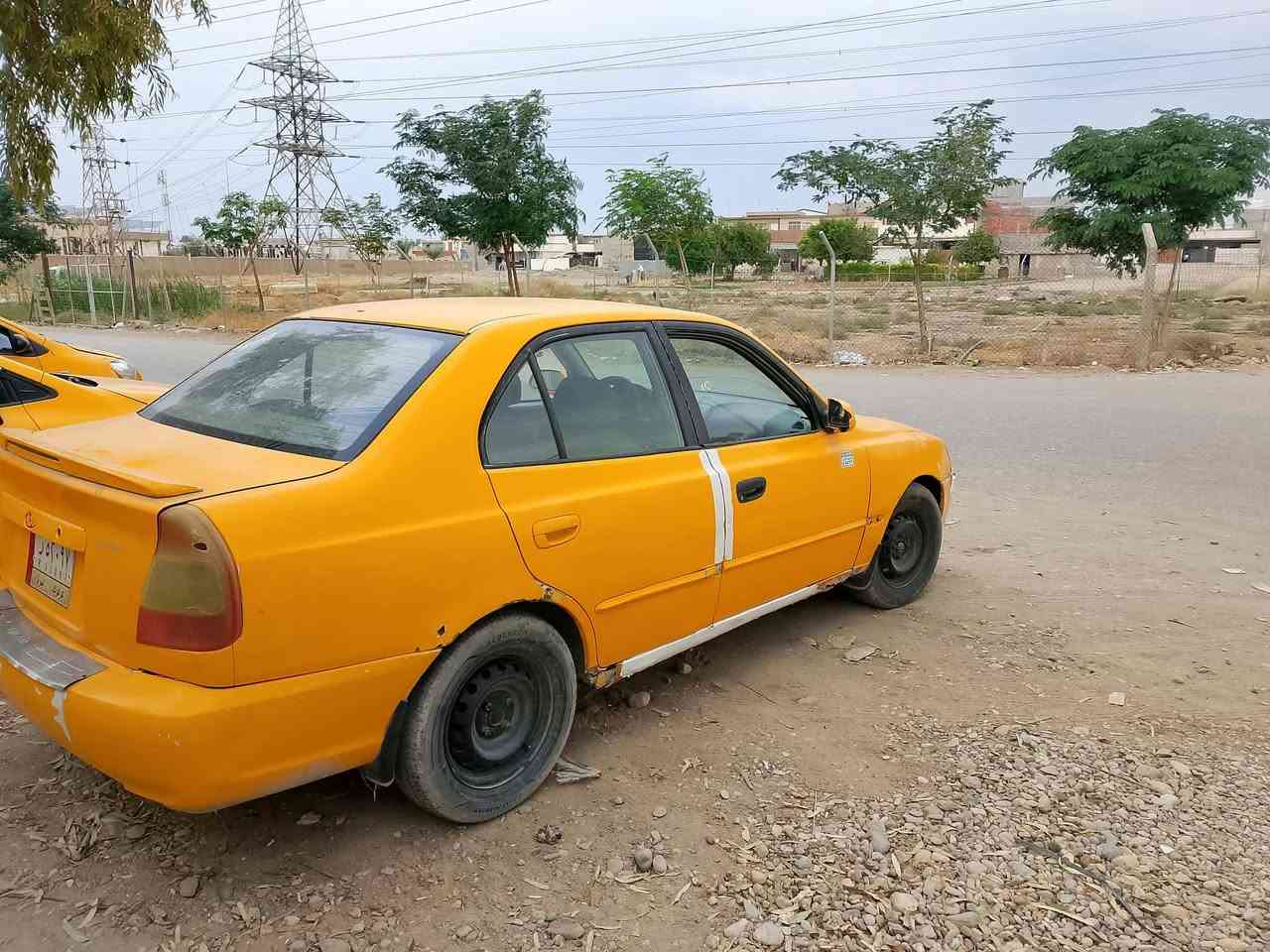 اكسنت ٢٠٠٠ • تايرات جديدة • بطارية جديدة