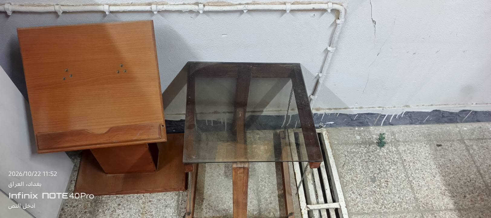 بغداد اربع شوارع • خشب • طبلة