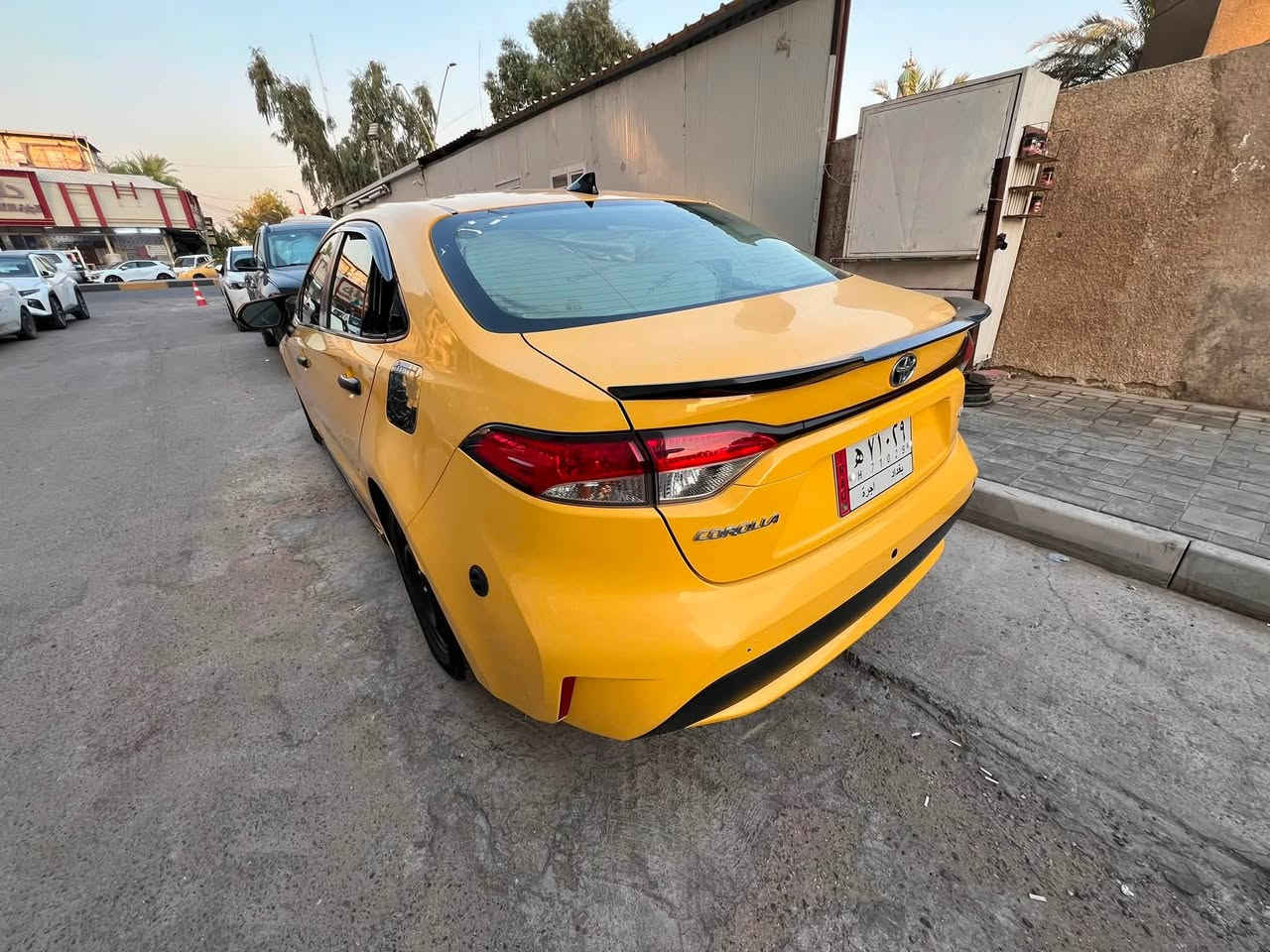كورلا 2021 Le السيارة بأسمي
اصفر مواصفات معروفة رقم بغداد ايرباك دركة فقط   حادثها جاملغ وبنيد ومبدلات بنفس اللون صور الحادث بالمنشور
نظام ايكو 
توقف ذاتي 
تحديد مسار
مثبت سرعة تفاعلي
 رادار امامي 
هيتر بالمراية الجانبية 
اوتو هولد 
سايد بريك بصمة 
كامرة خلفية
ابل كار بلي واندرويد اوتو
شاشة 
السيارة عليها منظومة غاز مناقصها اي شي سويتلها ادامة قبل فترة قليلة 
سعر 142 وبي مجال 
***********

