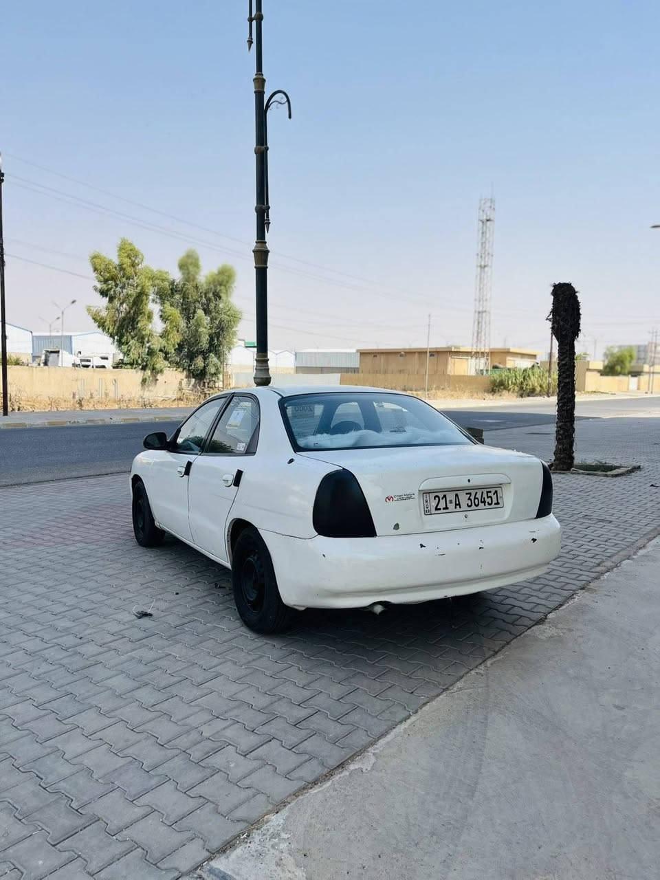 دايو نوبرا 
موديل 1997
سنويه جديد2030
دفتر بنزين بي
هزه فحص جديد
تبريد بس يراد غاز
38$بي مجال
***********
***********
مكان كركوك كركوك, العراق
