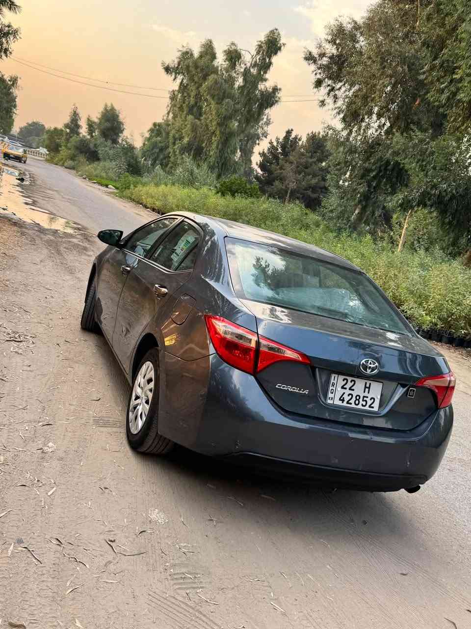سلام عليكم
كورولا 2017
مكينه1800

شاشه تحكمات حجر رادار كله بلاد
صدر تبريد مكينه كير 
بابتين تبديل بلاد واحد منهم بي صبغ
وعندي جاملغ خلفي ايسر بي كلير من امريكا شرط بدون معجون 
صور حادث بمنشور 
السياره استعمال شخصي ماشيه 138mil
تخم تاير نظيف 
السعر 113 وبيها مجال للشراي
مكاني بغداد الاعظميه
***********
