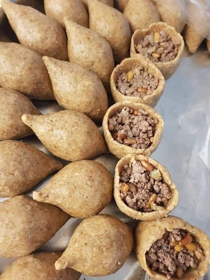 سمبوسه • كبه • لحم حلال