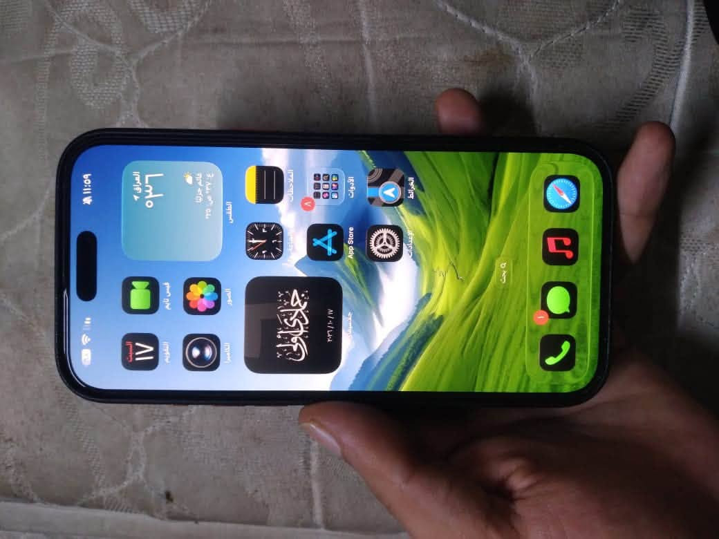 ايفون ١٦ برو ماكس ٢٥٦ • نضافة ٩٨٪ • بطارية ٨١٪