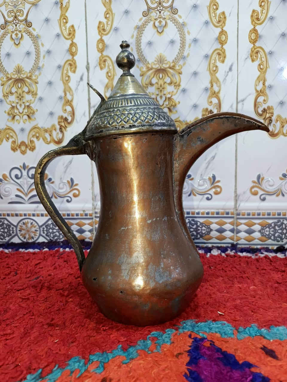 دله للبيع نحاس احمر طرق يدوي قياس 35 للستفسار اتصل *********** يوجد توصيل
