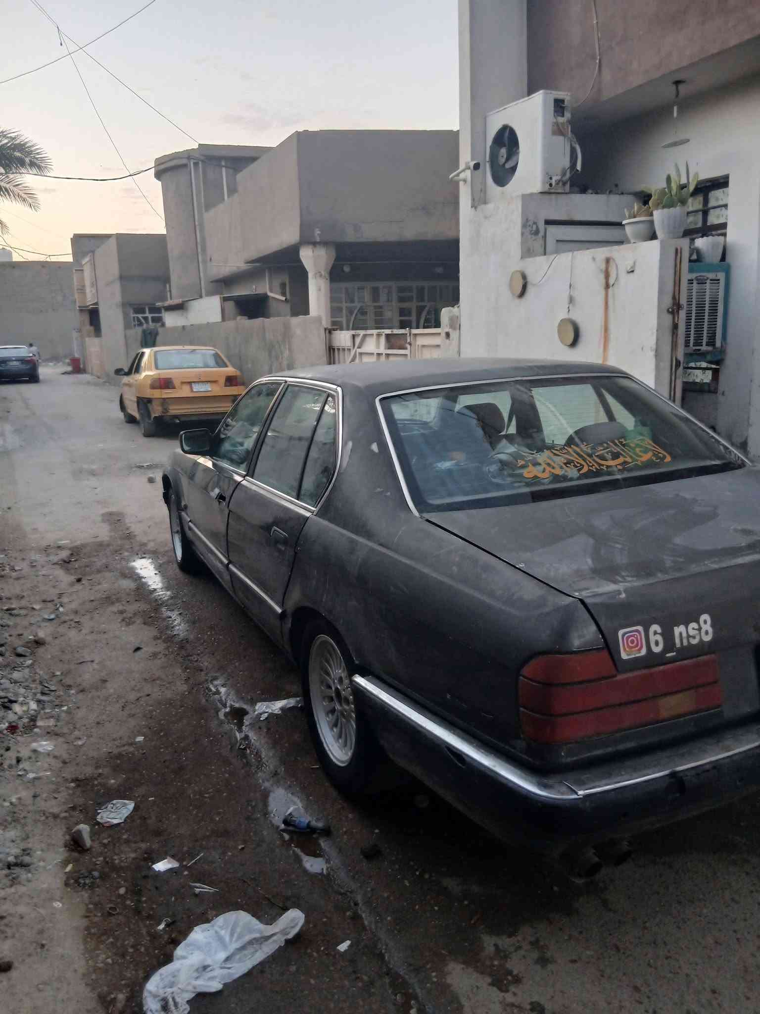 السلام عليكم BMW 735 رقم ديالى مشروع وطني تحويل ثاني يوم
سيارة يحتلجلها صبغ وبيها تبخير وعندي نص مكينة جديدة بعدني مشادها تاخذها وياها تدفئة تبريد كله شغال كيرها يخبل
مشروع وطني السيارة غرامات ماعليها مصفرة مكاني بغداد 
للمراوس شعندك نزل 
متواجد خاص ووتساب
***********

نص مكتوب في الصور:
- 6_ns8