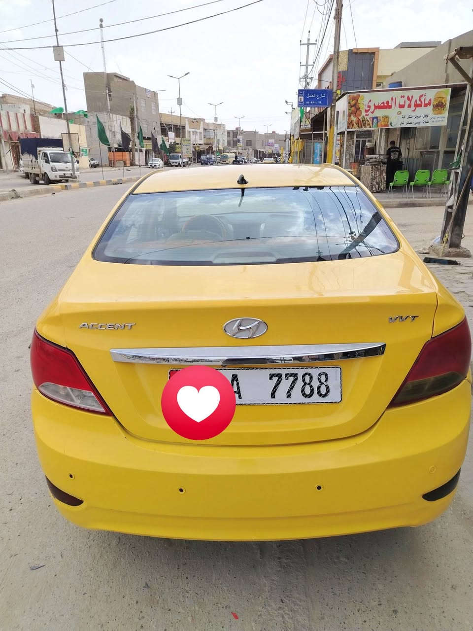 يالله اكسنت ورد خليجي موديل 2014  ;
محرك1600المرغوب تخم تاير ابو خطه جديد سياره فوال موصفات فتحه تحكم جهتين اشاير بل مري شاشه تدفأ بل كشن   تبريد شرط نقص غاز فقط  سياره مكفول ضربه قويه عده دحجات وضربه بسيطه بل جنطه  بيه نواقص بسيطه رقم وسط نكليزي مميز  راعيه بل ديوانية مصفره سعره نهائي67قفل بدون عمله *********** مكاني ديوانية
