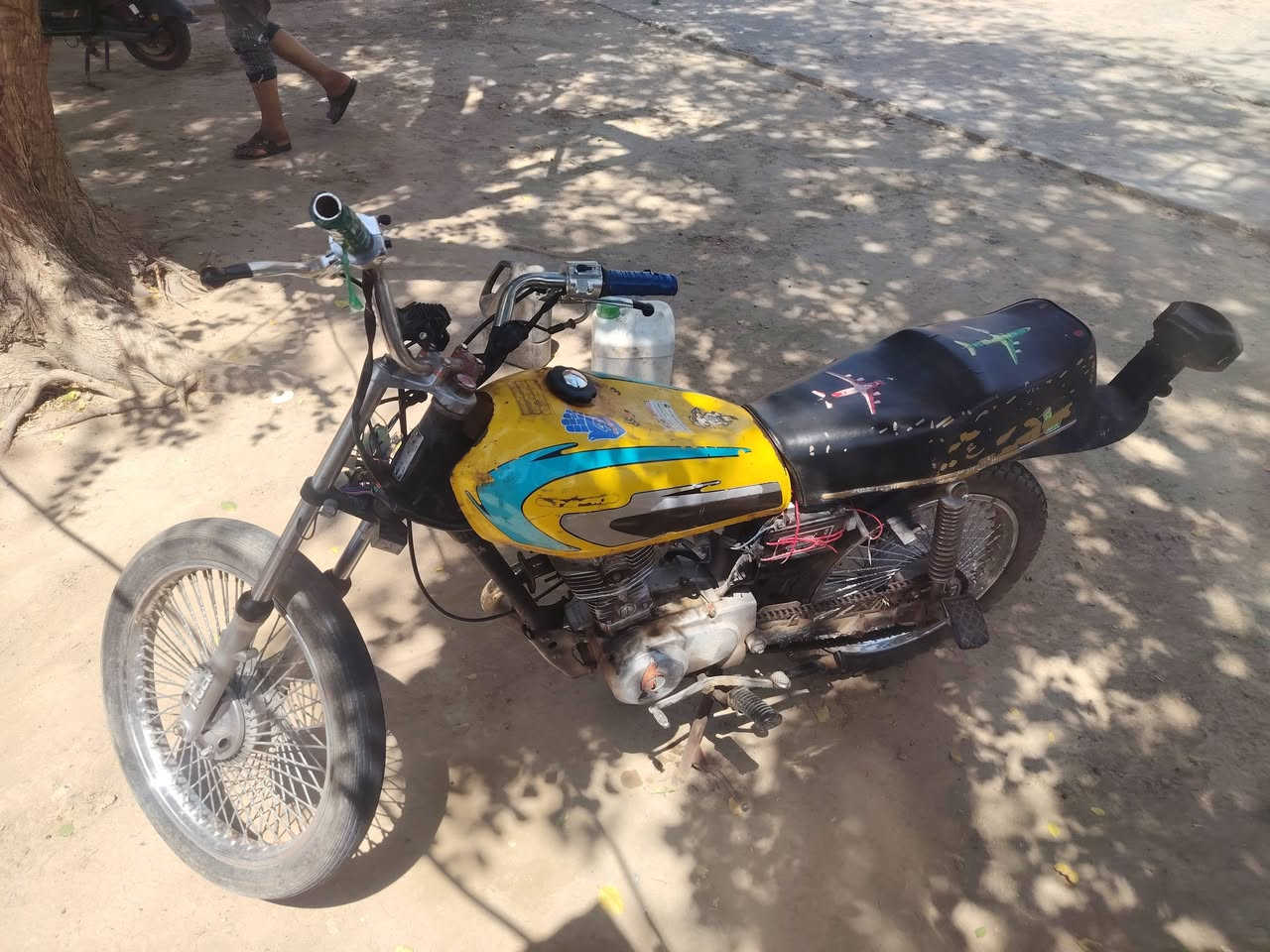 سلام عليكم دراجات للبيع عدد2مثل ماواضح بل صوره سعر600بيهن مجال***********

