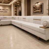 ديوان ٧م • ١١ مقعد • قماش خاولي