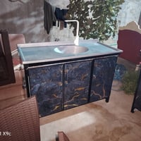 كاونتر ٣قطع • مستخدم شهر • سنك مرمر