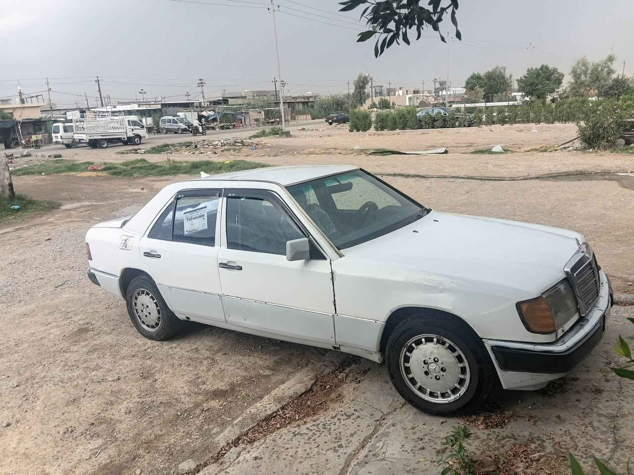 مارسيدس ١٩٨٨ • مكينة ٢٥٠ • رقم بغداد