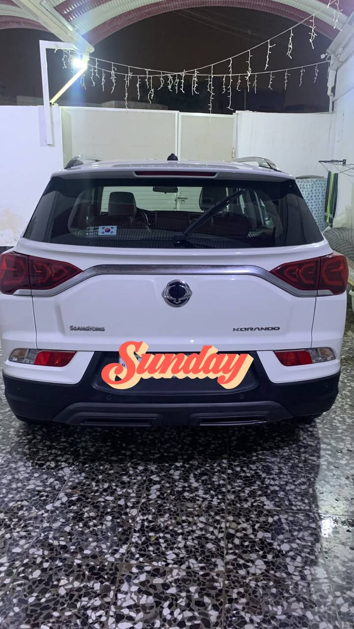 🚗 للبيع: سانغ يونغ كوراندو 2023
📍 مكان السيارة: بصرة
📞 للتواصل: ***********
💰 السعر:140 ورقة – قابل للتفاوض
📊 المسافة المقطوعة:20000 كم قابل للزياده
🛠️ المحرك: 4 سلندر – 2000cc

⚠️ أضرار السيارة
• نوع الوارد: كوري
• الحادث موضح بالصور المرفقة
• تعديل على البارد فقط 

⚙️ المواصفات
• قير أوتوماتيك
• شاشة + Apple CarPlay & Android Auto
• بصمة + دخول ذكي
• فتحة سقف بانوراما
• كاميرا خلفية + حساسات أمامية وخلفية
• أنوار LED + بلوجكترات
• شفتات ستيرن + وضعيات قيادة (سبورت/اعتيادي ترب)
• ويل 18
• مثبت سرعة + تحكم بالستيرن
• تكييف قوي

📌 تفاصيل إضافية
• رقم السيارة: البصرة الدولي الجديد
• شرط التحويل المباشر
• لون السيارة: أبيض
• حالة السيارة العامة: جديدة، استخدام شخصي، الفحص جاهز بأي مكان، مطلوبة للشركة (انا ادفع  للمصرف والسنوية باسمي واسوي  وكالة).
