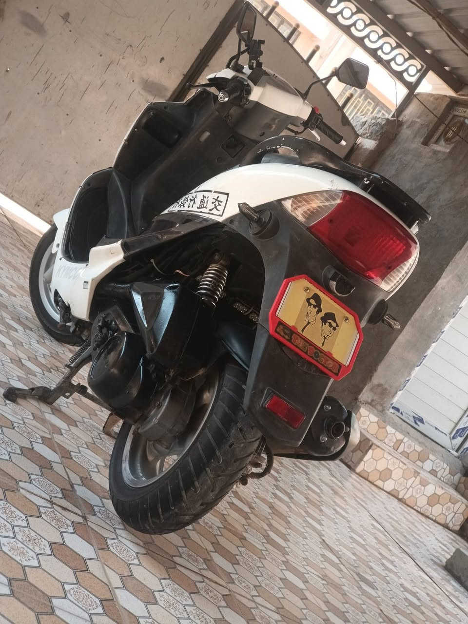 سلام عليكم للبيع سعر 550الف قفل الموشراي لايراسل دراجة مكفولة كفالة عامة مكان حلة قرب مدينة العاب ارض بابل رقم ***********
