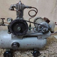 ٣ كومبريسرات • ٥٠لتر • اخرس احمر