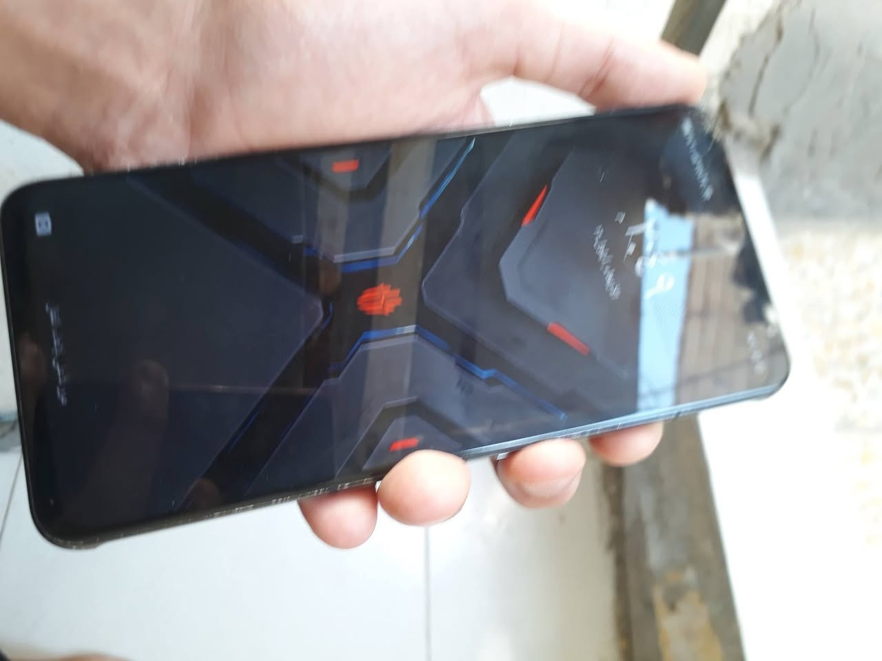 ريد ماجيك 6 برو جهاز فلاكشب ذاكره 256 عشوائيه 24 معالج سناب دراكون شفتات ومود العاب ن ظيف فقط كسر بسيط فوق الشاشه موضع كدامك ما ماثر ت المس ابد ابد ابد سعره 250 وبي مجال قليل للشراي مكاني ناصريه مركز شارع 30 رقمي للتواصل ***********
