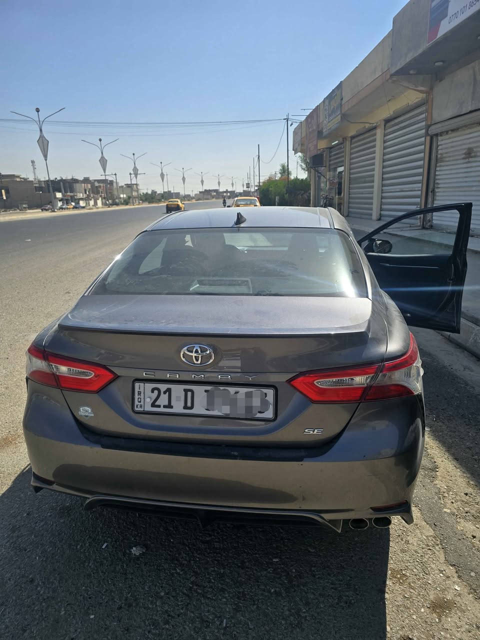 كامري للبيع موديل 2019 حادث قطعتين  بدون نقص بدون عيب بطاقة بانزين موجد شرط التحويل  
مكلف بالنشر  اتصال فقط *********** كركوك, العراق
