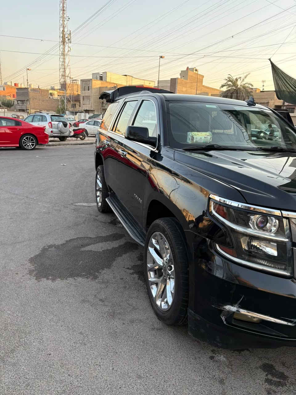 السلام عليكم
تاهو LT وارد امريكي موديل 2020
داخل اسود كشنات منفصل vip 
ماشية 167 الف ميل 
الضرر جاملغ امامي ايسر صبغ والباب تعديل بارد نفس الصفحة 
السيارة موجودة بغداد 
السعر 3 شدات وبيها مجال بسيط
للتواصل

***********
***********
