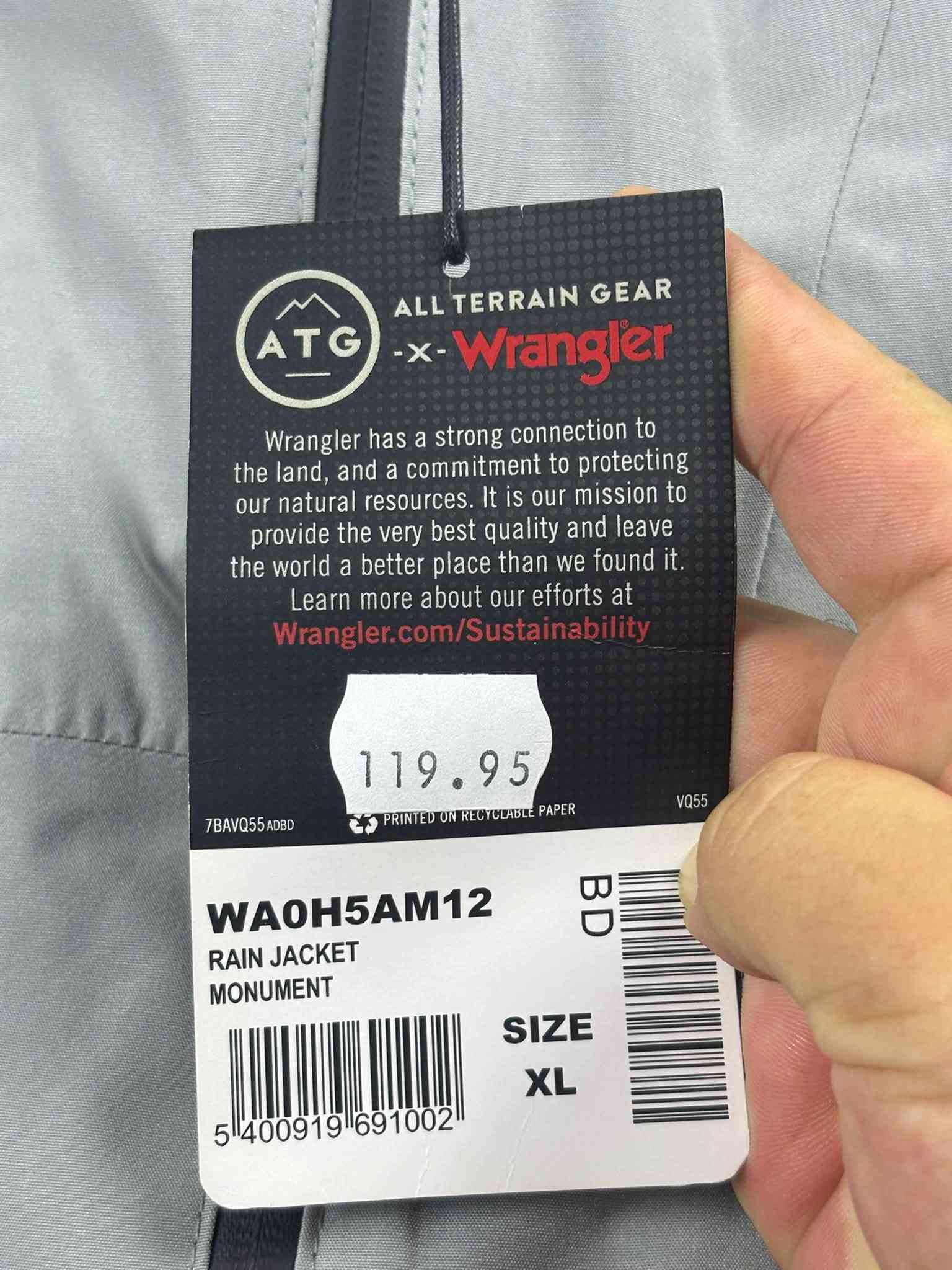 جاكيت مطر • Wrangler • مقاس XL