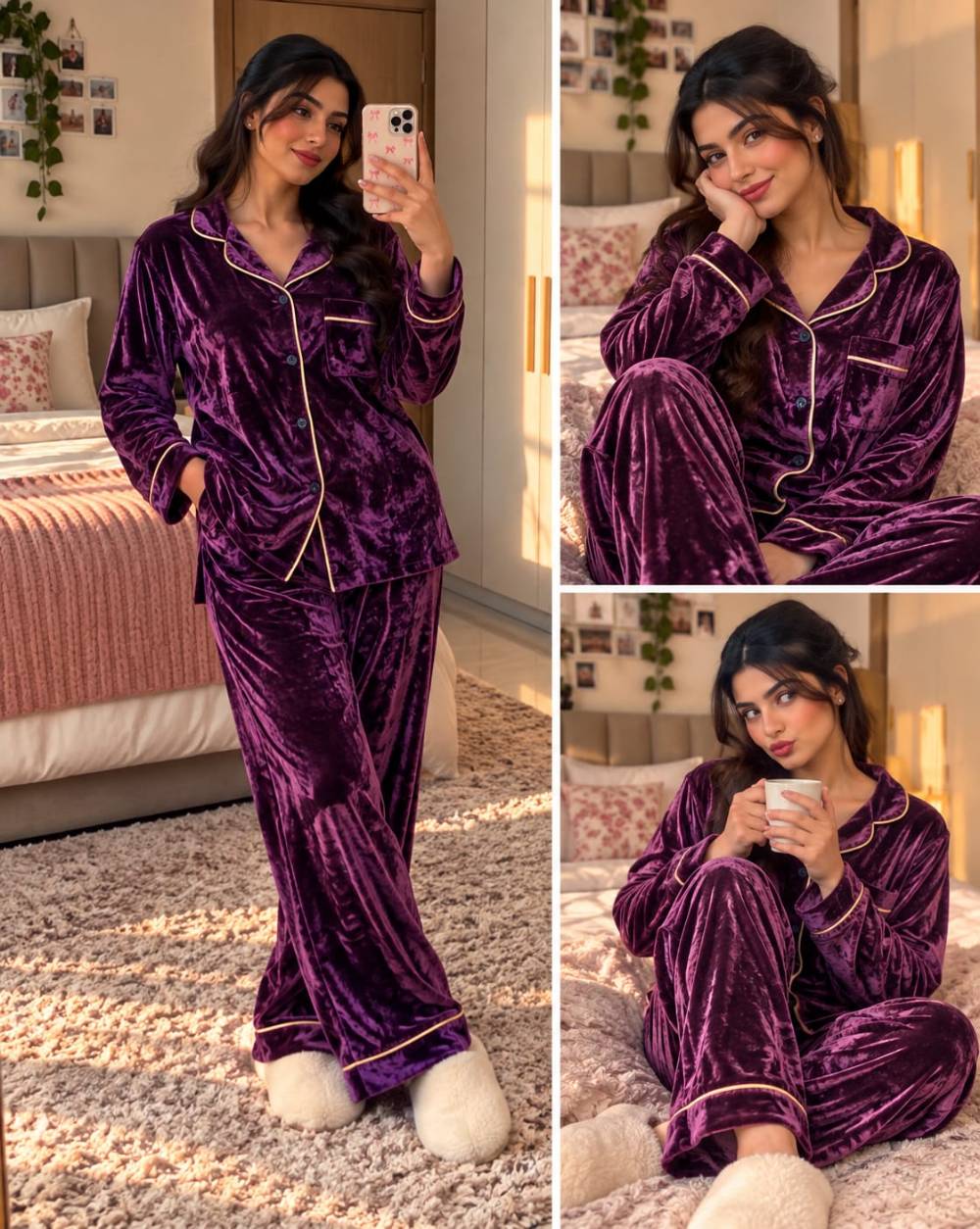 تراكات • مخمل • مقاسات L/XL/XXL/XXXL