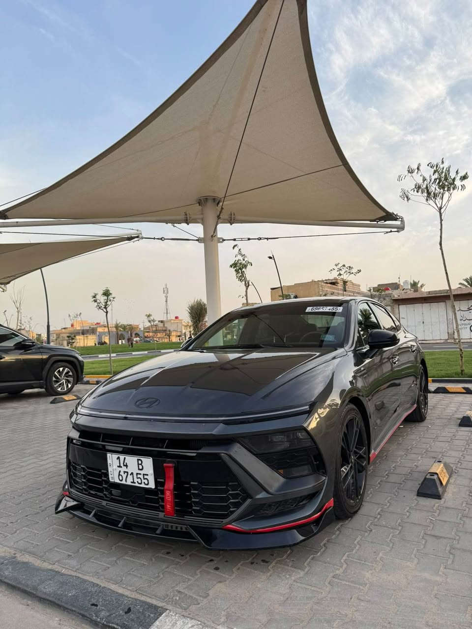 Hyundai Sonata N line 2024
السيارة حادثها 3 قطع 
مرقمة شهداء بصرة 
للتواصل *********** البصرة, العراق
