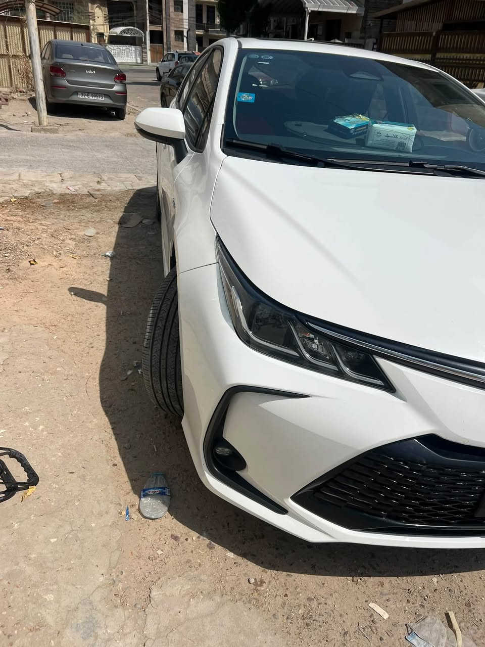 كورله تيوته 2025
خليجي  هايبرد 
السياره كفاله عامه فول مواصفات بس 
الكشنات مو كهرباء 
رقمه بغداد 
ماشيه 17الف 
السياره بيه دوشمه وبيه تغليف ارضيه هاي البلاستك 
وكاعيته بعده  بجيسه مال الشركه  
التحويل يكون ثاني يوم 
عنواني بغداد 
السياره بيه بصمتين 

السعر 160

وبيه مجال 

***********
