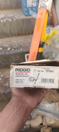 RIDGID • مفتاح داخلي • موديل ٣١٤٠٥