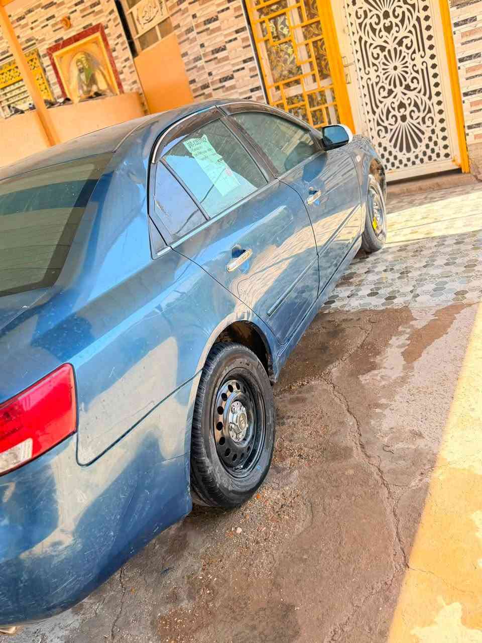 سوناته لبيع 2006سياره بيه صبغات بمكانات سياره نضيف تبريد ومكينه وكير جديدات رقم بابل سنويه بثلاثين حداديه نضيفه السعر 73بيه  مجال قليل الرقم ***********
