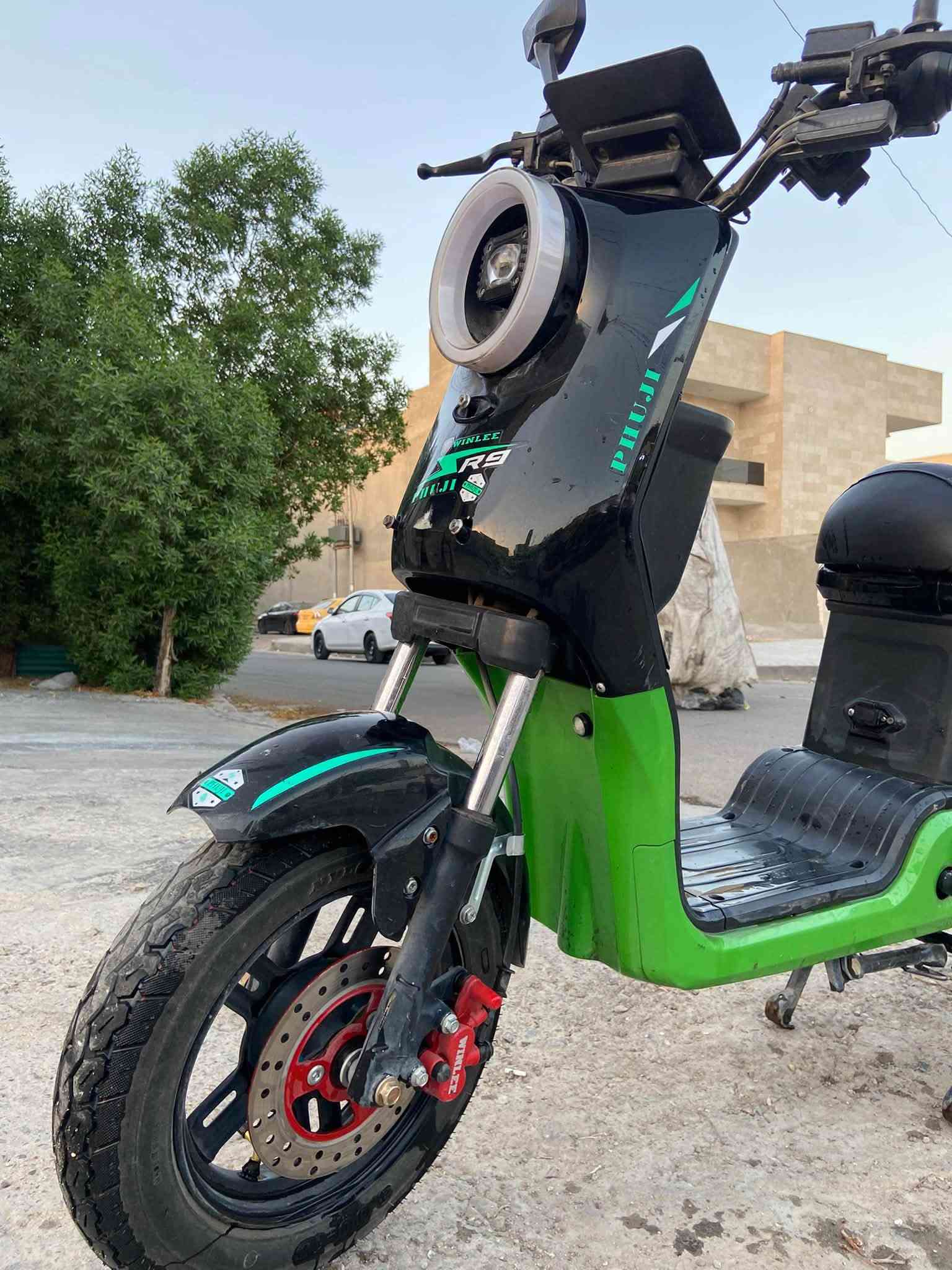 السلام عليكم للبيع فقط دراجة شحن نوع R9 مديل 2025 الدراجة جديده بعدها كفراتها نضيفه السعر 370 وبيها مجال بسيط مكان بغداد حي الجهاد خلف كليه الرشيد الاستفسار ***********
