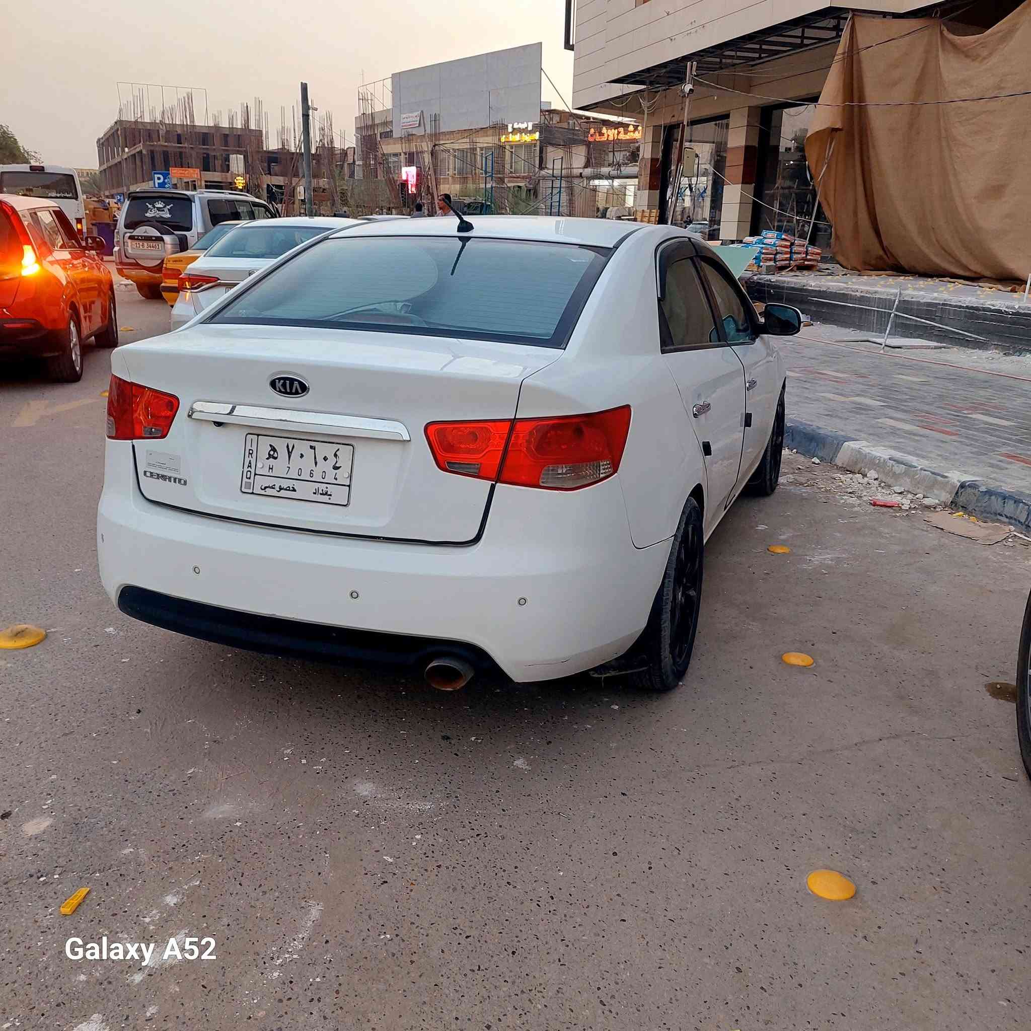 السلام عليكم
للبيع فقط سيراتو ٢٠١١ 
مواصفاتها معروفة مكانها بابل رقم بغداد باسمي 
السعر ٩٥ $ 
الاستفسار اكثر على الرقم ***********

نص مكتوب في الصور:
- Galaxy A52