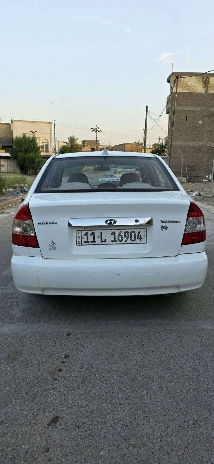 هونداي فيرنا • ٢٠١٢ • رقم بغداد