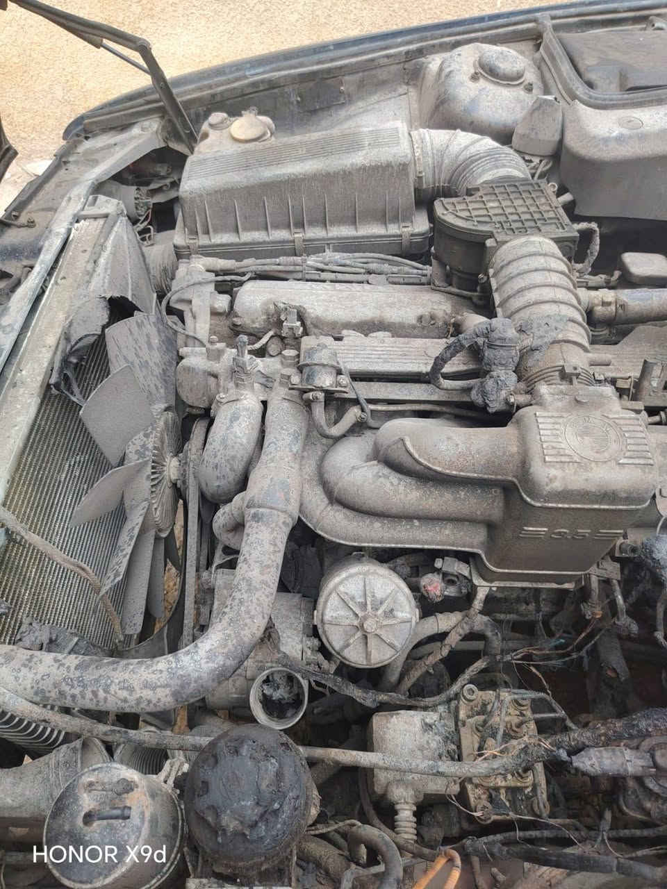 بي ام • محروقة • محرك شغال